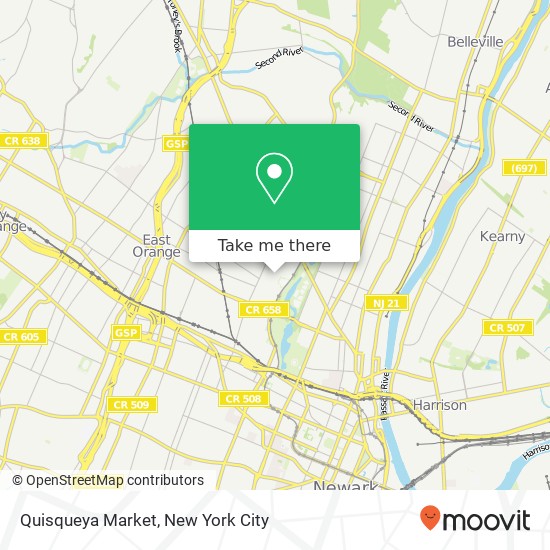 Quisqueya Market map