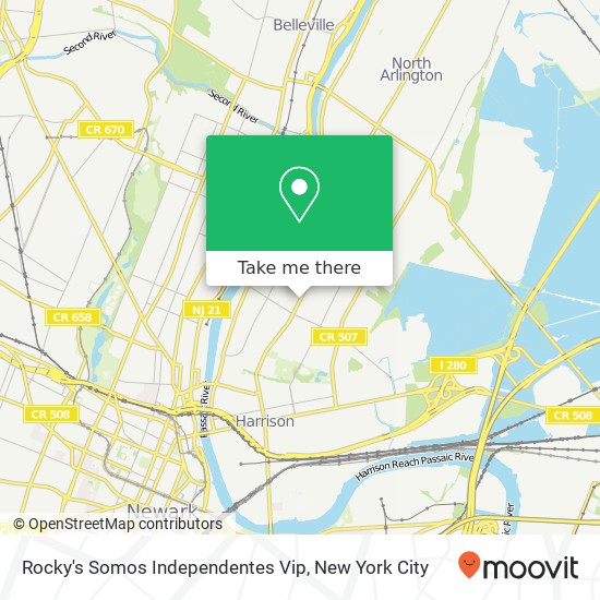 Mapa de Rocky's Somos Independentes Vip