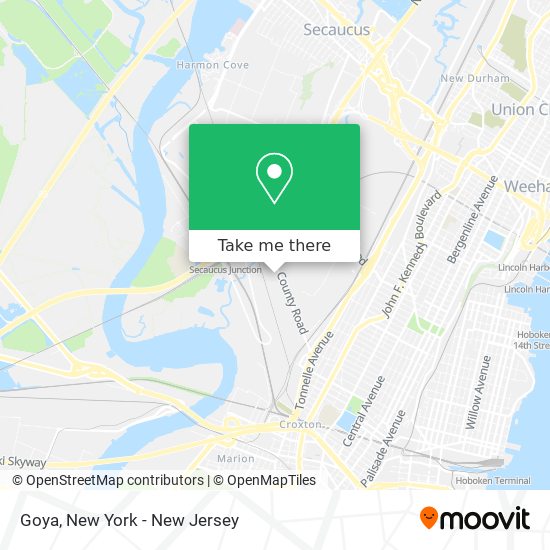 Goya map