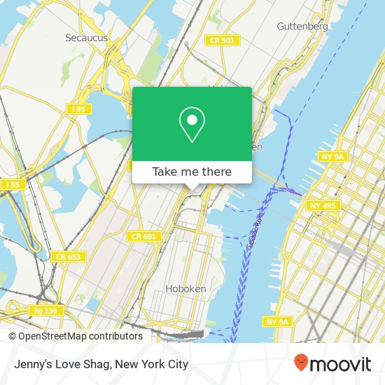 Mapa de Jenny's Love Shag