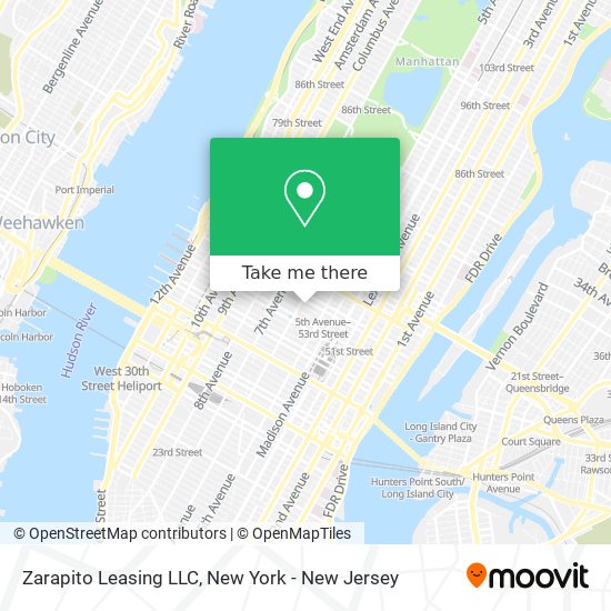 Zarapito Leasing LLC map