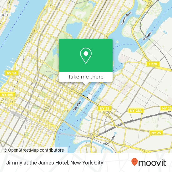 Mapa de Jimmy at the James Hotel