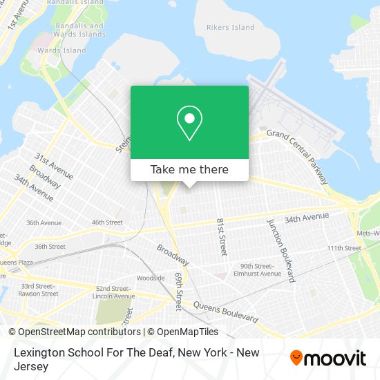 Mapa de Lexington School For The Deaf