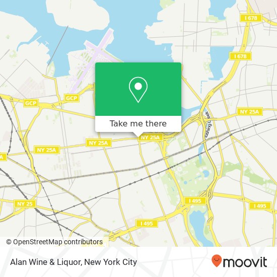 Mapa de Alan Wine & Liquor