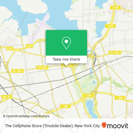 Mapa de The Cellphone Store (Tmobile Dealer)