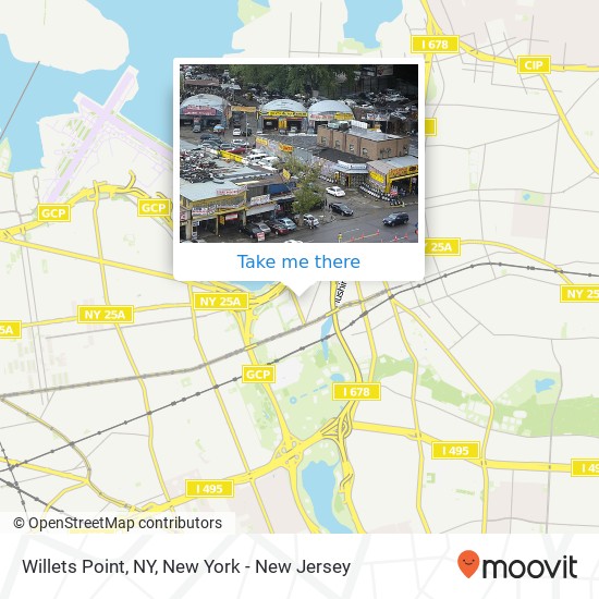 Willets Point, NY map