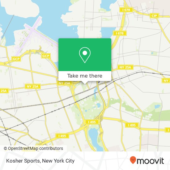Mapa de Kosher Sports