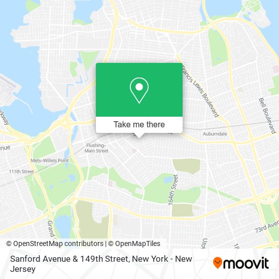 Mapa de Sanford Avenue & 149th Street