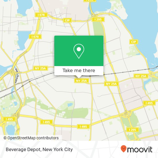Mapa de Beverage Depot