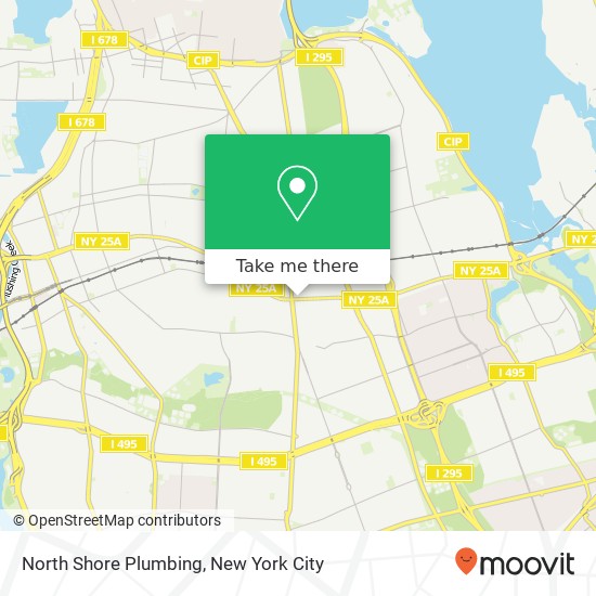 North Shore Plumbing map