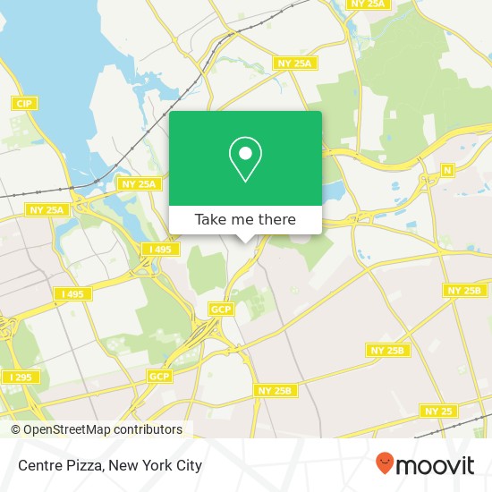 Mapa de Centre Pizza
