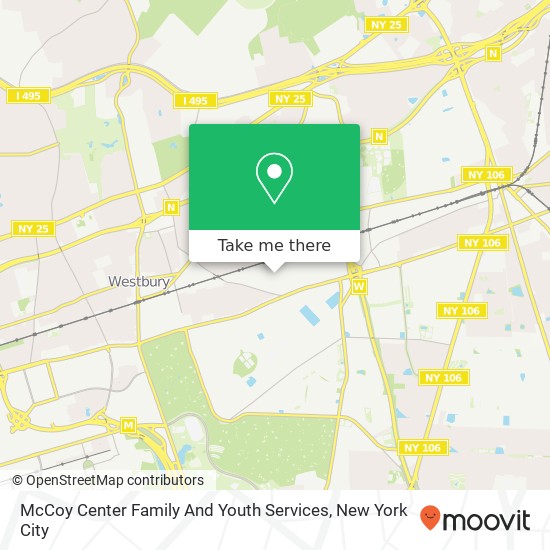 McCoy Center Family And Youth Services map