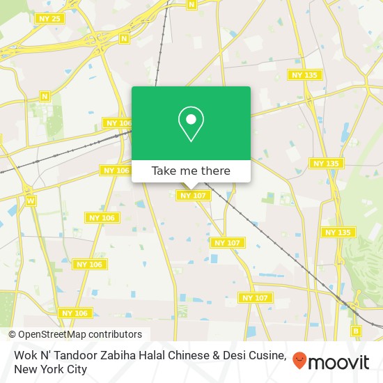 Wok N' Tandoor Zabiha Halal Chinese & Desi Cusine map