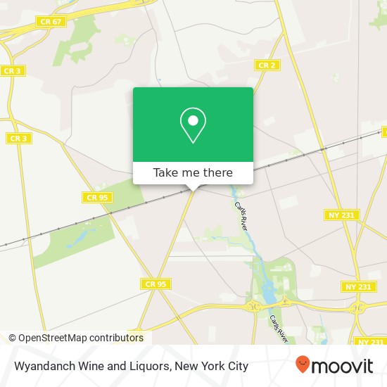 Mapa de Wyandanch Wine and Liquors