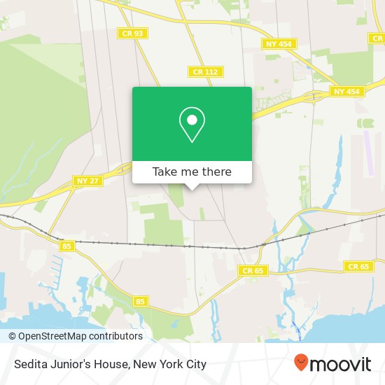 Sedita Junior's House map