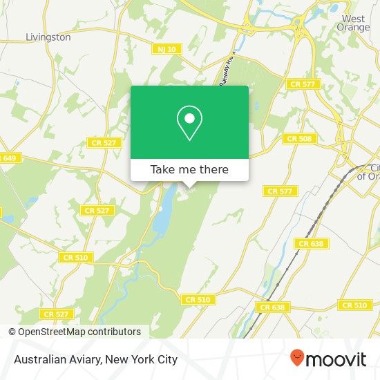 Australian Aviary map