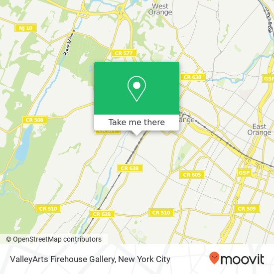 Mapa de ValleyArts Firehouse Gallery
