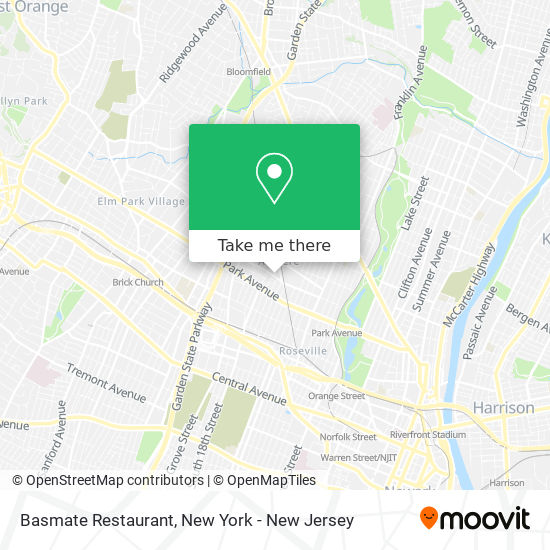 Basmate Restaurant map