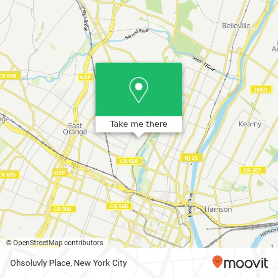 Ohsoluvly Place map