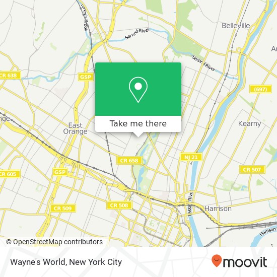 Mapa de Wayne's World