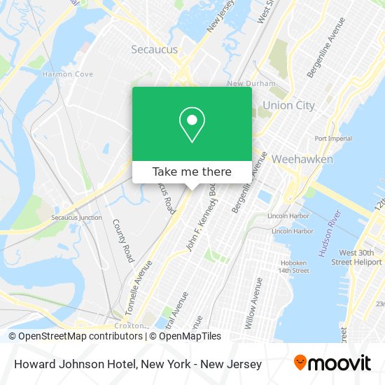 Mapa de Howard Johnson Hotel
