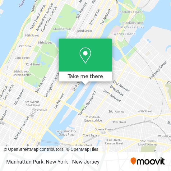 Manhattan Park map