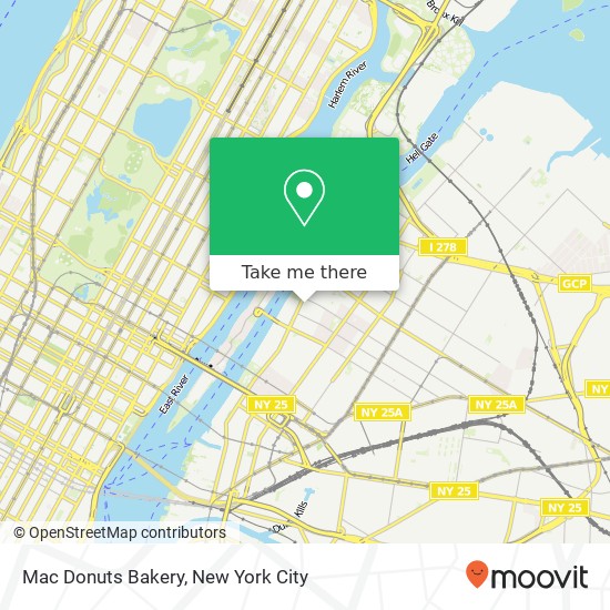 Mapa de Mac Donuts Bakery