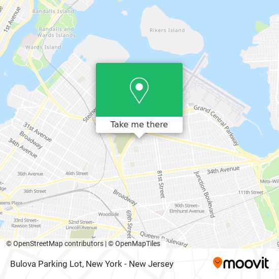 Bulova Parking Lot map