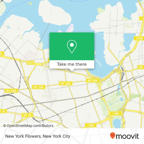 Mapa de New York Flowers