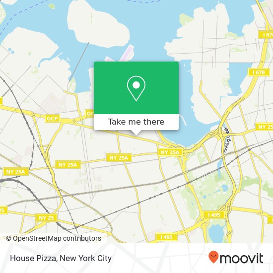 Mapa de House Pizza