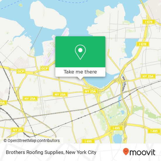 Mapa de Brothers Roofing Supplies