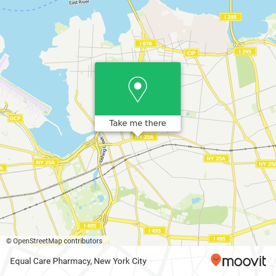 Mapa de Equal Care Pharmacy