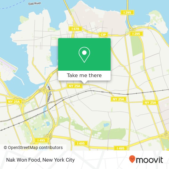 Nak Won Food map