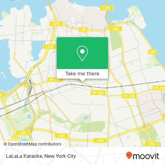 Mapa de LaLaLa Karaoke