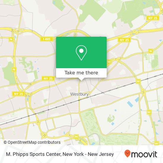 M. Phipps Sports Center map