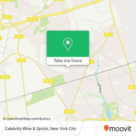 Mapa de Celebrity Wine & Spirits