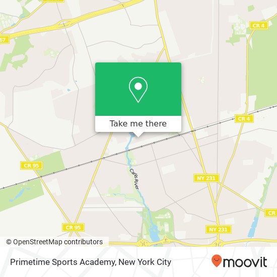 Mapa de Primetime Sports Academy