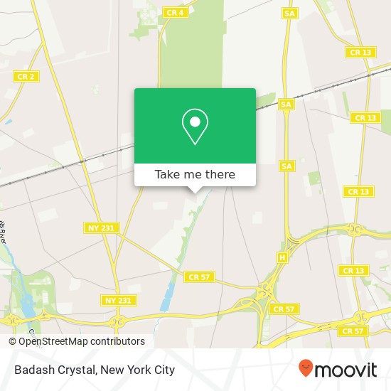 Mapa de Badash Crystal