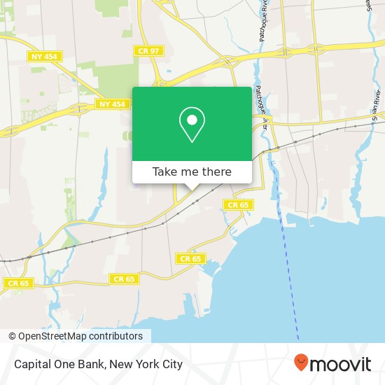 Capital One Bank map