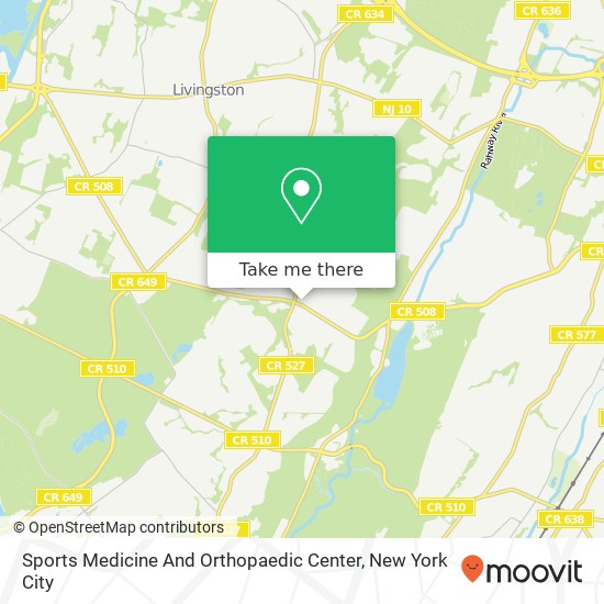 Sports Medicine And Orthopaedic Center map