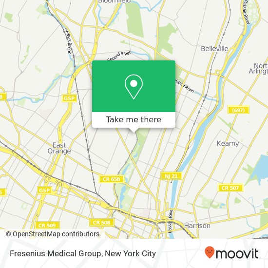 Fresenius Medical Group map