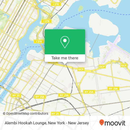 Alembi Hookah Lounge map