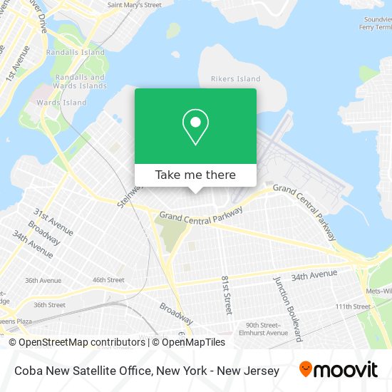 Coba New Satellite Office map
