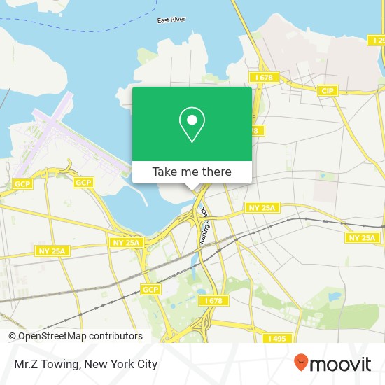 Mr.Z Towing map