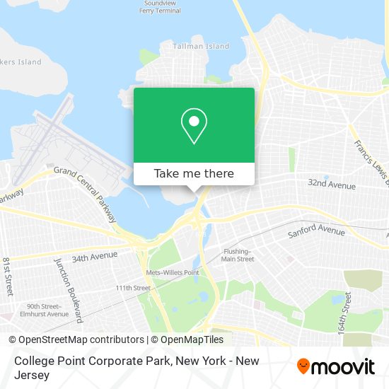 College Point Corporate Park map