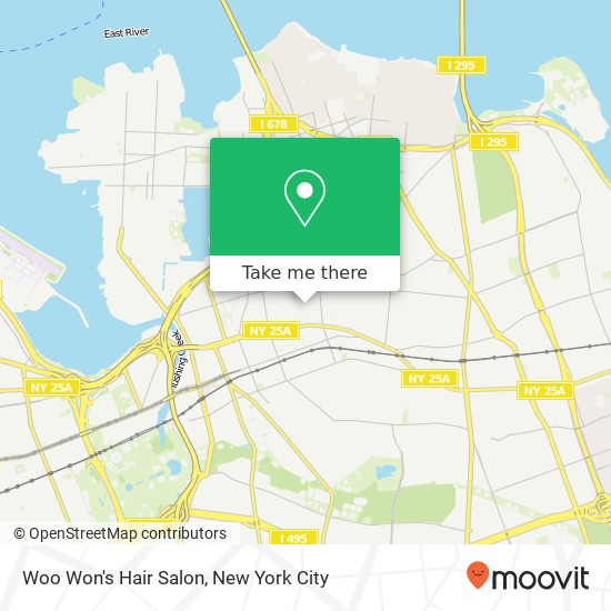 Mapa de Woo Won's Hair Salon