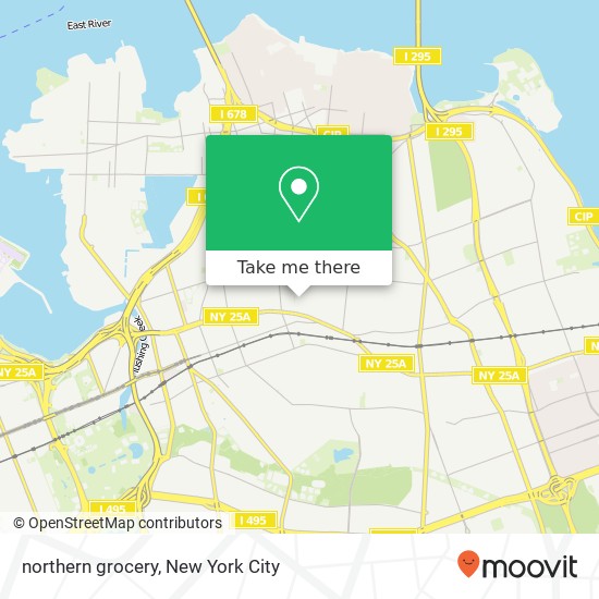 northern grocery map