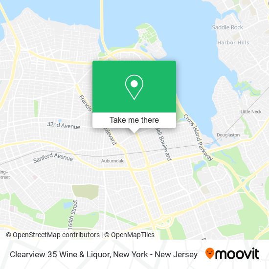 Clearview 35 Wine & Liquor map