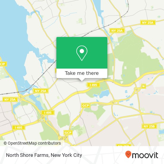 North Shore Farms map