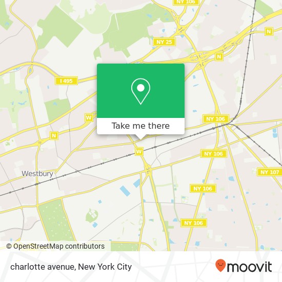 Mapa de charlotte avenue